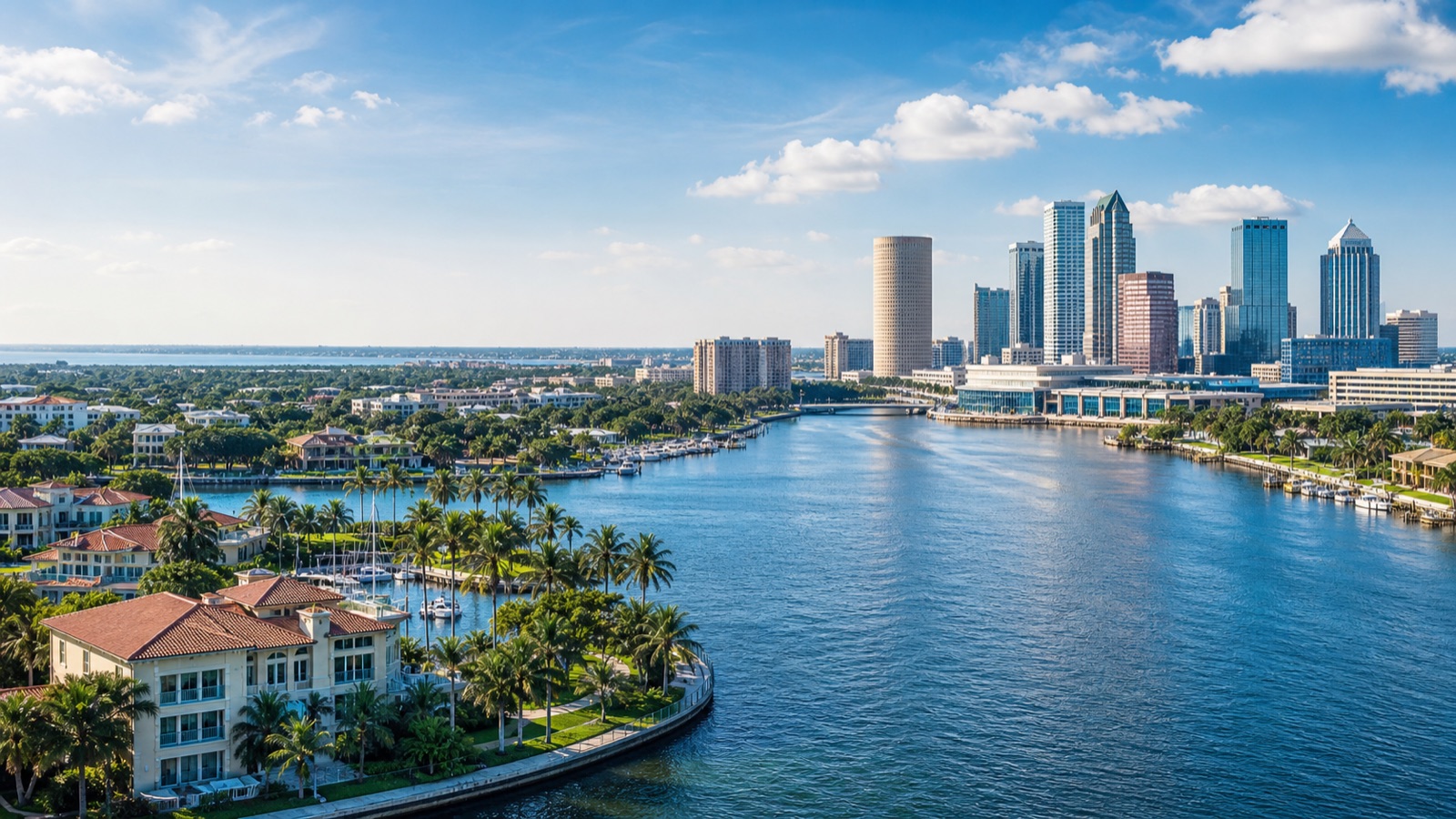 Tampa Bay waterfront neighbourhood